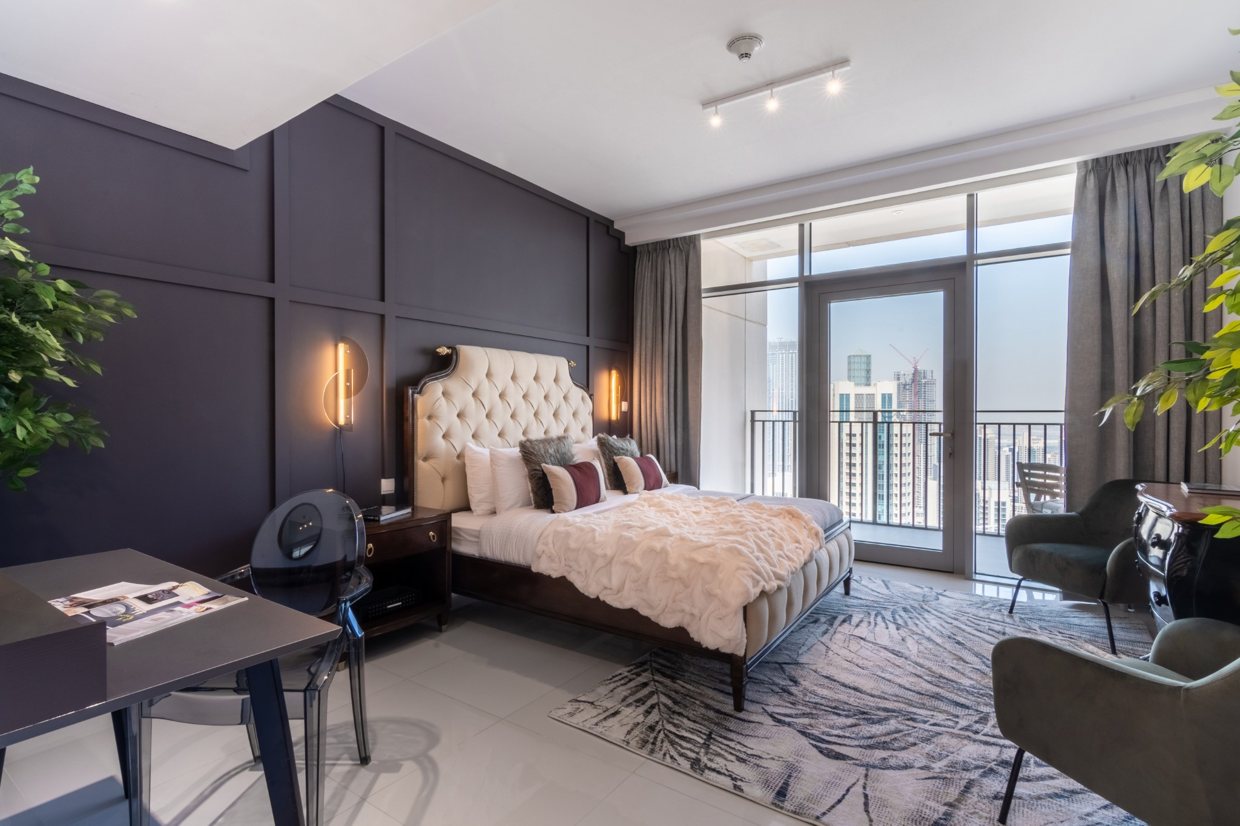 Boulevard Crescent bedroom — The Smart Concierge Dubai holiday home