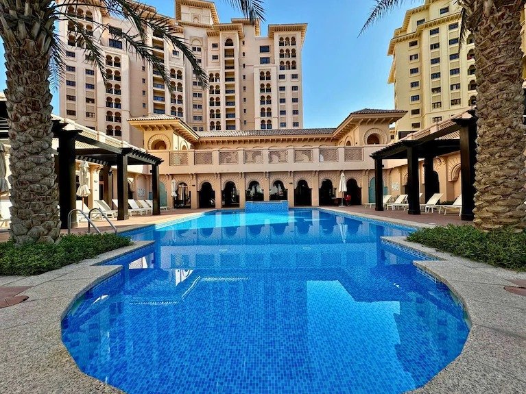 Andalus pool, gym & Golf — The Smart Concierge Dubai property